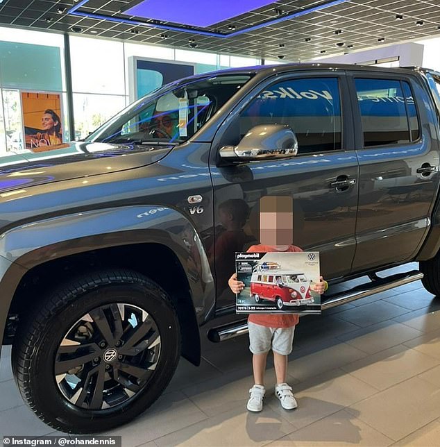 Police have seized the $70,000 VW Amarok ute (above) with which Rohan Dennis allegedly fatally beat his wife on the evening of December 30.