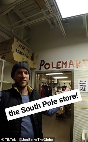 Josiah Horneman, 37, spent eight months as a medic at the Amundsen-Scott South Pole Station in Antarctica