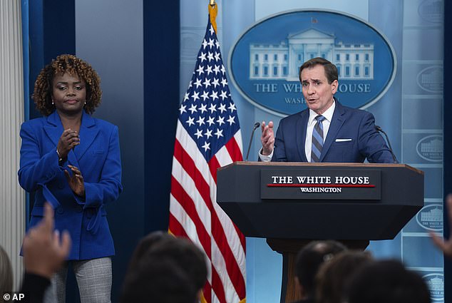 White House national security spokesman John Kirby spoke about the upcoming U.S. response to the drone strike that killed three U.S. troops.  “The first thing you see won't be the last,” he said