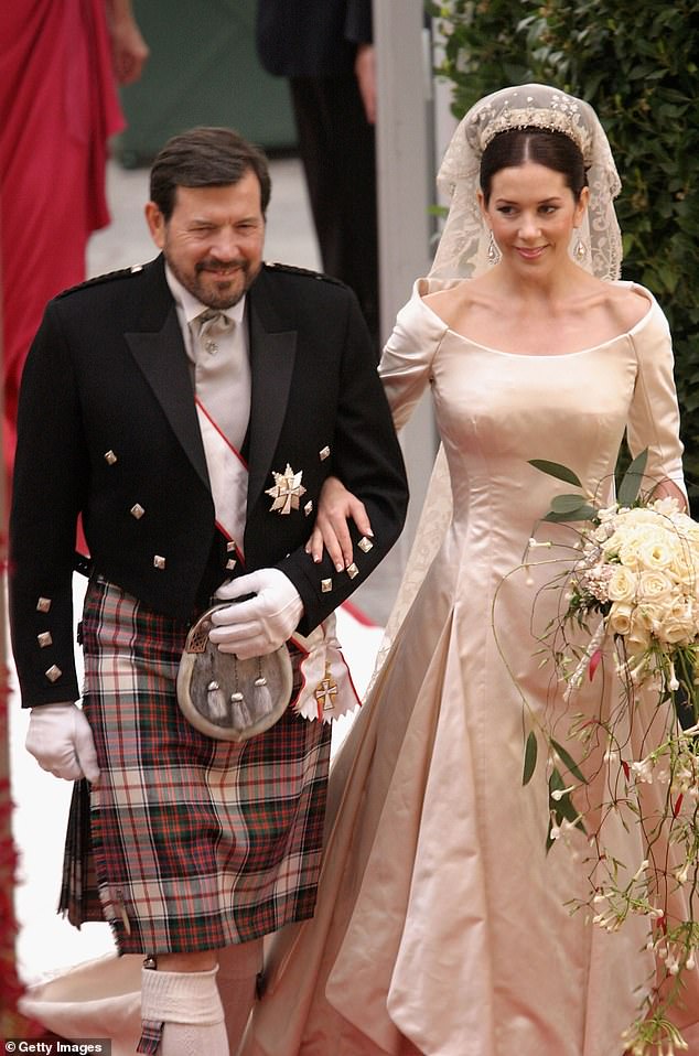 Mary's parents emigrated from Scotland to Tasmania before she was born.  Her father John Donaldson (left) wore a kilt to her wedding to represent his Scottish roots