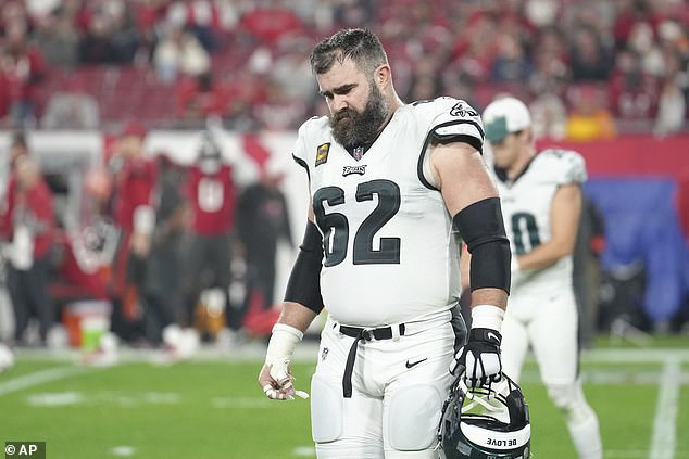 Eagles center Jason Kelce's retirement looms after Philly exits wild-card round of playoffs