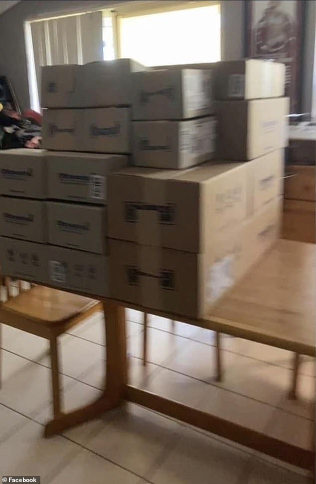 An Australian mother bought 38 items for her children's reading list and was shocked when the store delivered them in 23 boxes