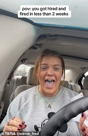 Tennessee-based Sierra Desiray Frederick posted a TikTok video explaining how she was 