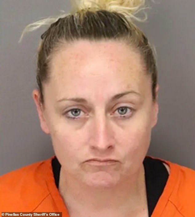 Jessica Beatty, 42, was charged with a felony count of fraudulent urine testing in Clearwater, Florida, when she was called in for a random drug test