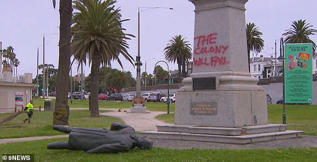 Yarra City Council is considering removing a statue of Captain Cook that was attacked by vandals in the run-up to Australia Day