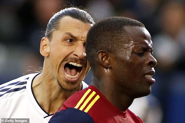 Zlatan Ibrahimovic and Nedum Onuoha got into an altercation during an MLS match in 2019