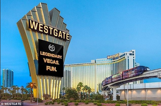 Elvis lived at the Westgate hotel – which was then the Las Vegas Hilton – while he was performing in the city