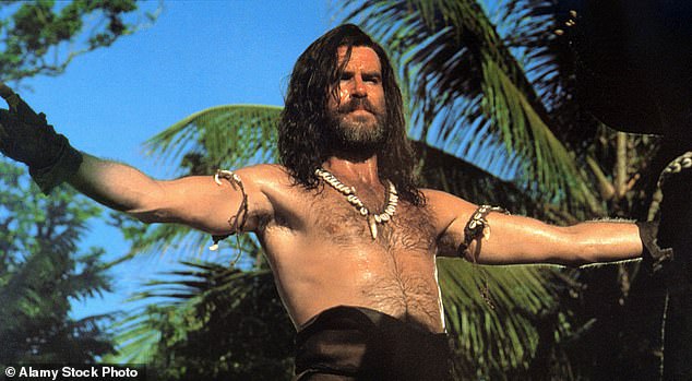 Pierce Brosnan played the role of Robinson Crusoe in the 1997 adaptation of Daniel Defoe's famous book.  Defoe's involvement in espionage was directly related to the 1707 Act of Union between England and Scotland