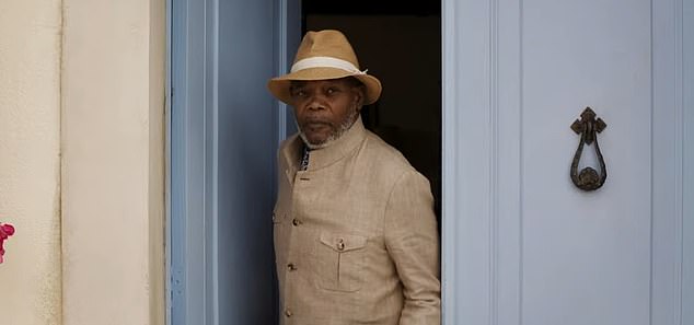 The film currently has a 37% rating on Rotten Tomatoes;  Samuel L. Jackson seen in a still