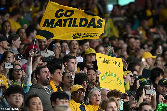 'Every customer or fan of Australian football was affected,' said investigators who discovered the breach (Photo: Matildas supporters at last year's World Cup)