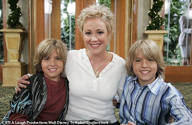 Rhodes, 54, played Carey Martin, the single mother of twins Cody Martin (Cole) and Zack Martin (Dylan) in the Disney Chanel hit, and recently said Dylan defended her over a fat joke written for the show while she was pregnant