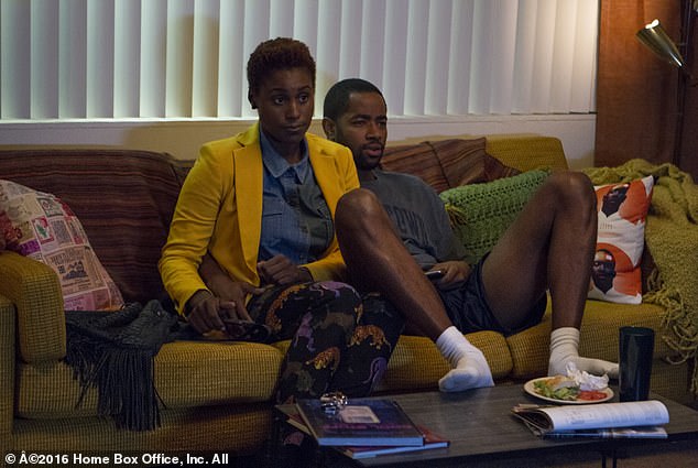 Rap S*** was Rae's scripted sequel to her critically acclaimed HBO series Insecure (pictured).  She can currently be seen in Barbie and American Fiction