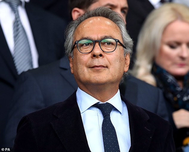 Everton majority shareholder Farhad Moshiri reached a purchase agreement with 777Partners in September