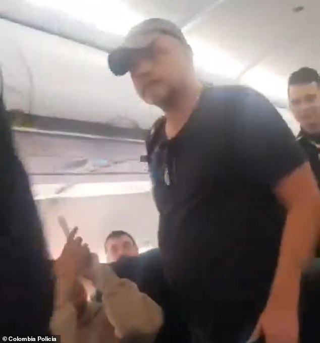 Last month, a Polish man was arrested in Colombia after punching a police officer as he was being removed from a Spirit Airlines flight