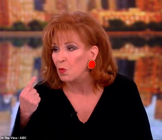 Goldberg's co-host Joy Behar added that these 