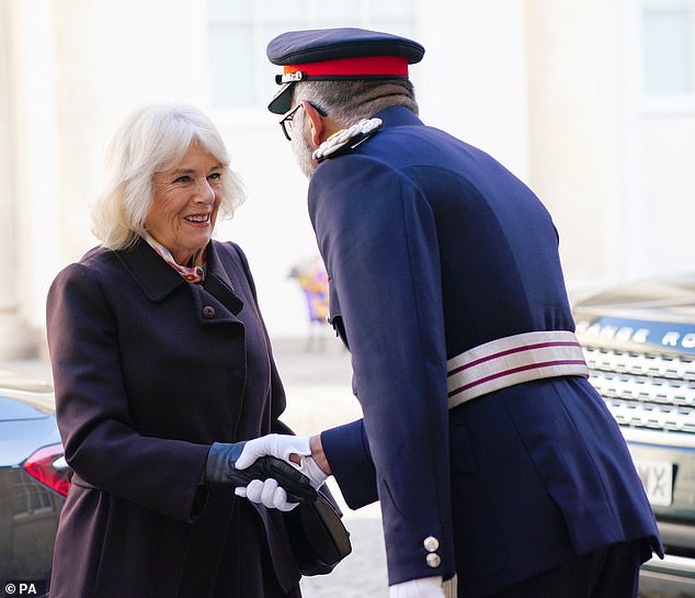 Queen Camilla will be welcomed today by Lord-Lieutenant of Somerset Mohammed Saddiq