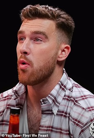 Travis Kelce on 'Hot Ones'