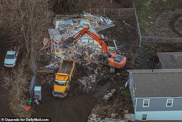 The house where four University of Idaho students were murdered last year was demolished Thursday, despite protests from some of the victims' families