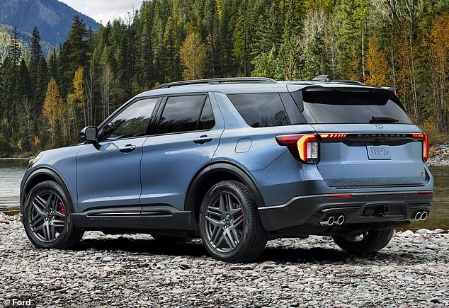 The new Explorer will be available in four trims: Active, ST, ST-Line and Platinum and will be available in the spring