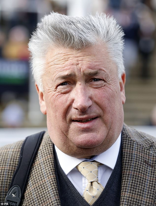 Trainer Georgie Nicholls failed to beat her ex-husband, Paul Nicholls (pictured) in Wincanton yesterday