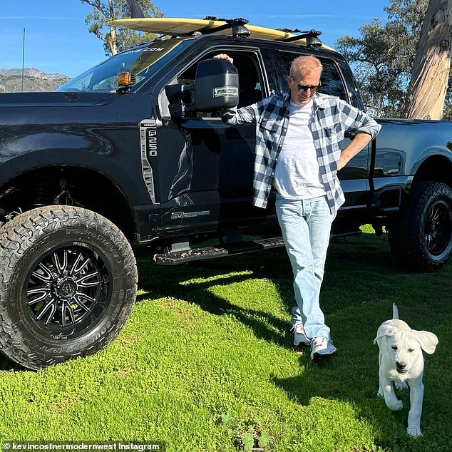 Photos show the puppy running in the sun next to its owner