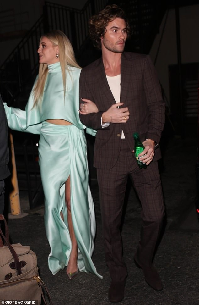 The sizzling hot couple attended a private party four days before the Grammys, where Kelsea is nominated for best country album