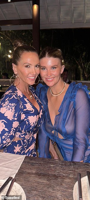 She is friends with several notable stars such as Kyly Clarke (left)