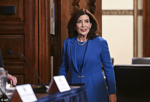 New York Governor Kathy Hochul has said deportation of the migrants involved should be considered