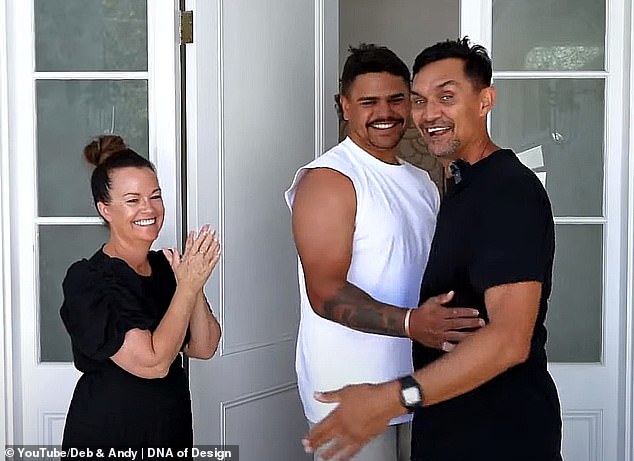 The Block duo were super excited to tackle their first celebrity home transformation as part of their new YouTube show