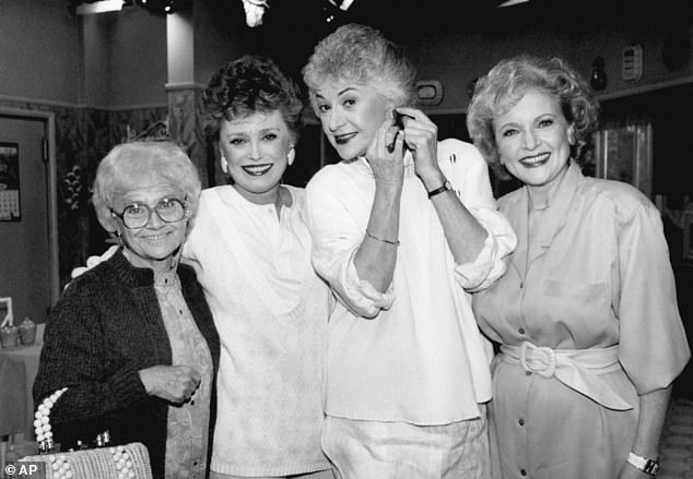The year Garvey got two women pregnant — nor his wife — Golden Girls character Sophia Petrillo (played by Estelle Getty, far left) joked, 