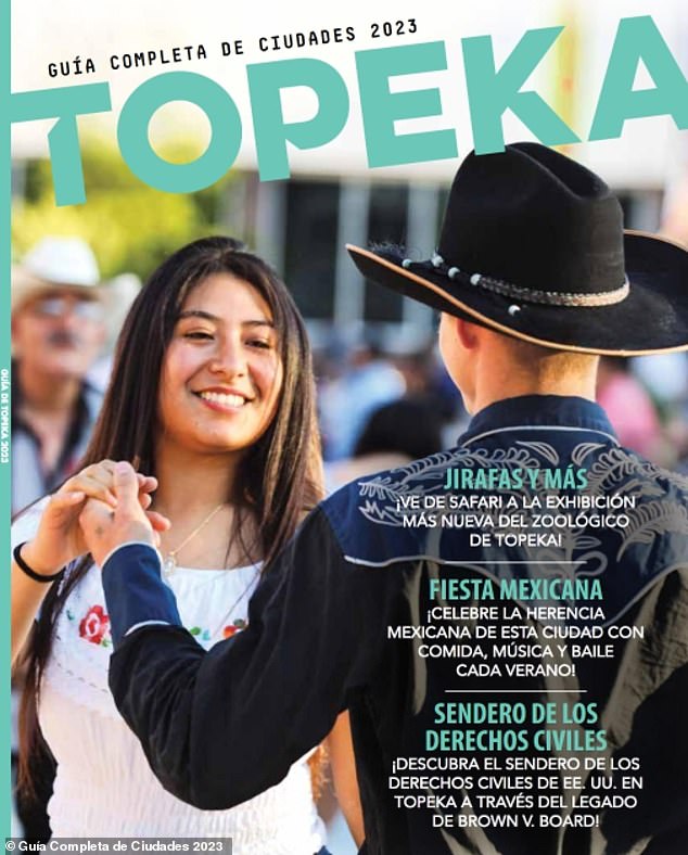 Choose Topeka is trying to attract migrants using Spanish-language versions of its ads and a guide to the city for Spanish speakers (photo)