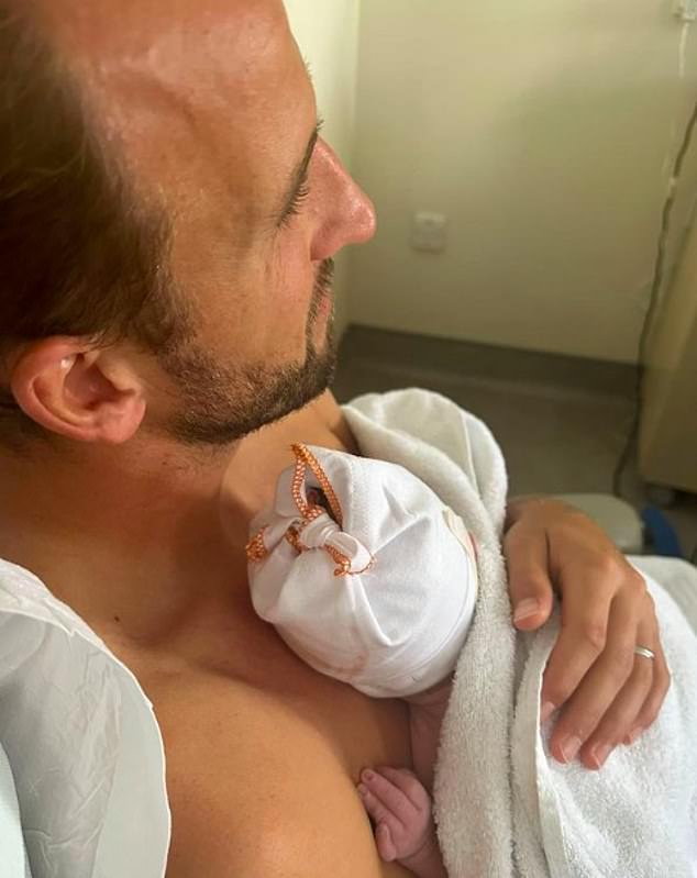 They welcomed their fourth child, Henry, in August, not long after Kane joined Bayern