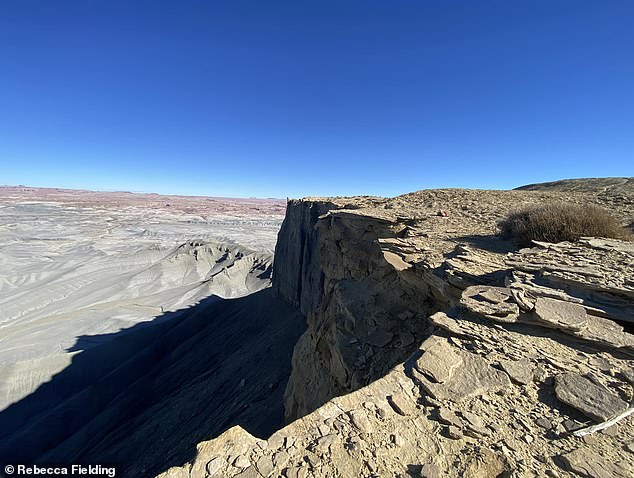 Pictured: Moonscape Overlook near Torrey, Utah, just outside Hanskville and the site where Fielding was killed