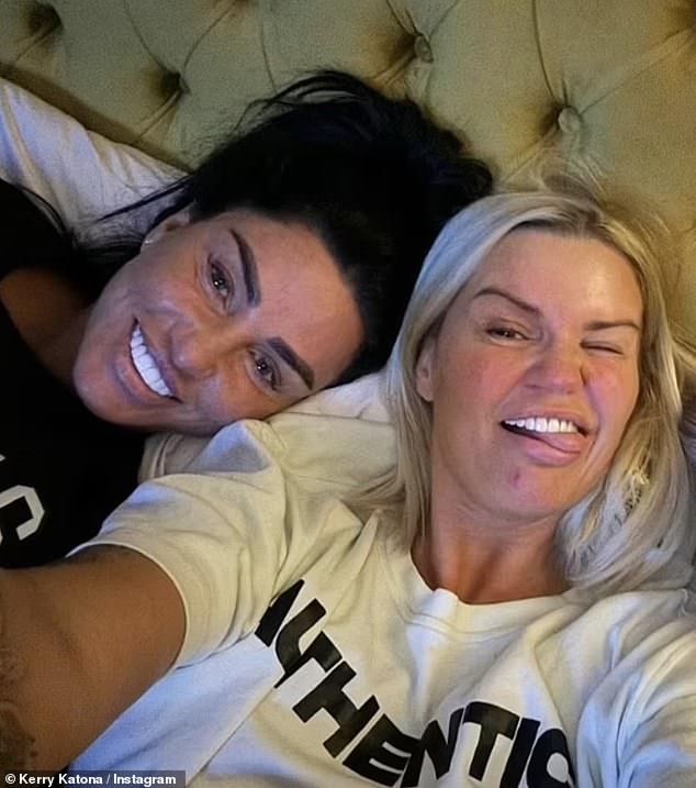 She previously revealed she was convinced to have the operation after friend Katie Price, who also had the procedure, 'gave her loads of advice'