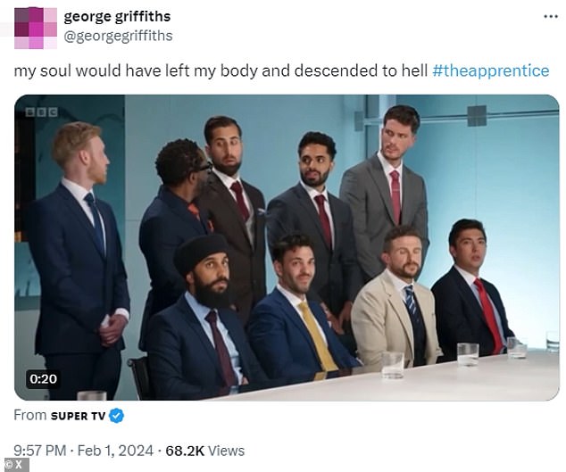 1706879971 383 The Apprentice viewers hail one of the greatest moments of