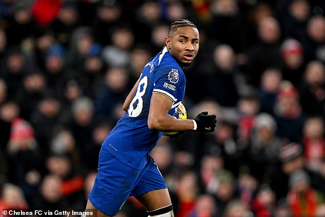 Christopher Nkunku scored the only goal for Chelsea in their lackluster performance at Anfield