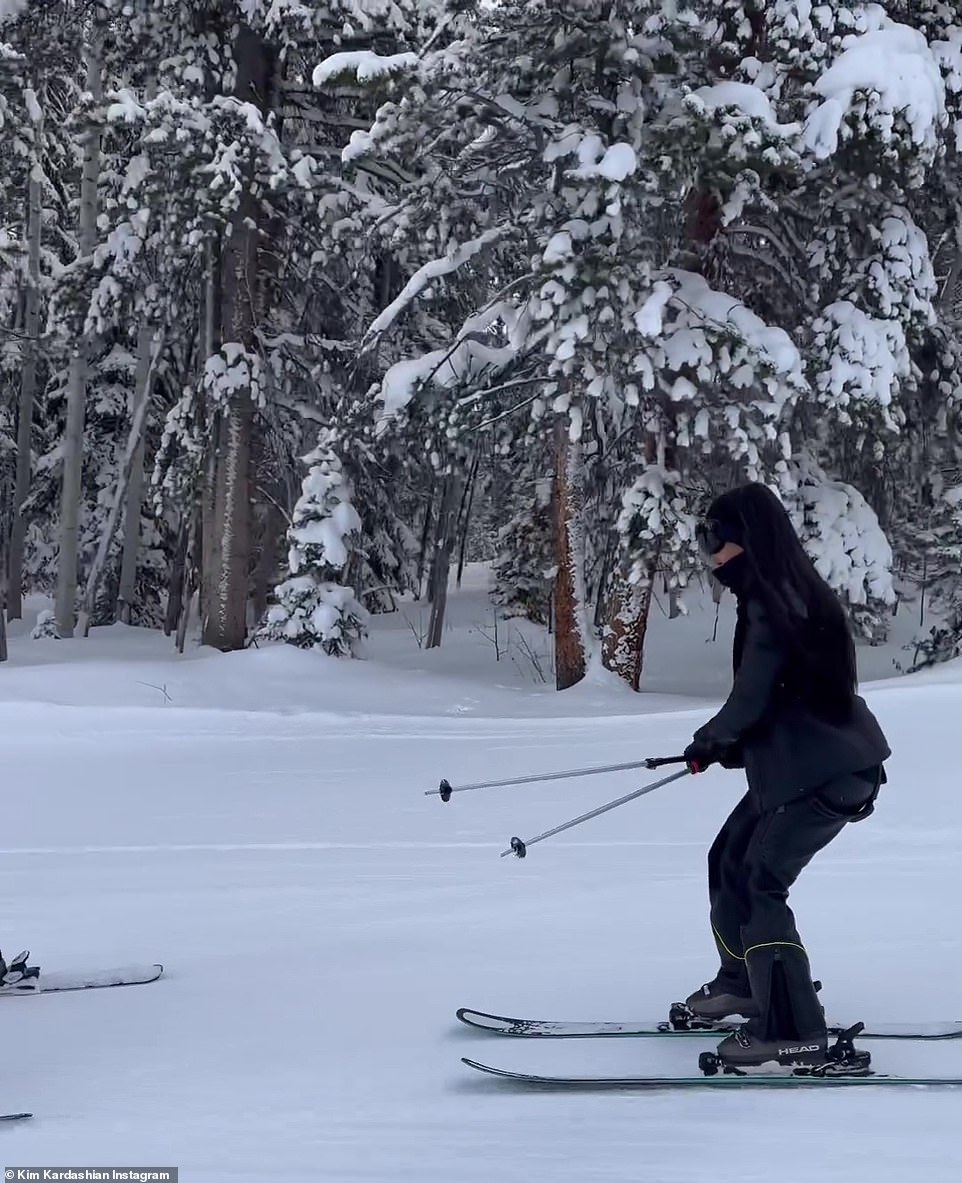 The founder of SKKN could also be seen here on the slopes