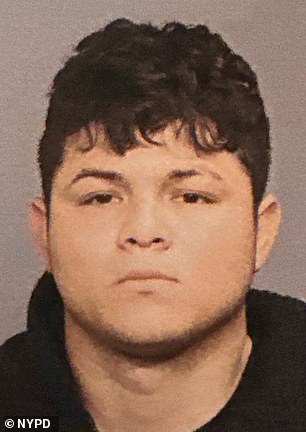 Wilson Juarez, one of five migrants accused of working with two Times Square officers