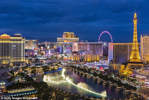 The record year was made possible by the continued growth in the number of visitors to the city of Las Vegas