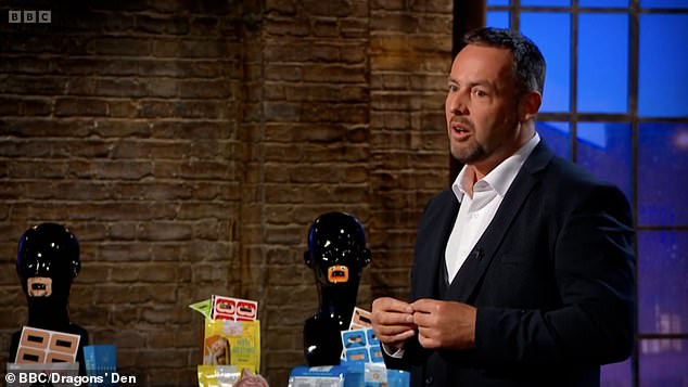 Last night a wellness guru was scheduled to show off his mouth tape – available for children and adults – on Dragon's Den.  Patrick McKeown (pictured) was expected to explain how the technique and breathing exercises helped him combat his asthma symptoms