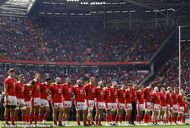 The Principality Stadium seats 74,500 people and is even louder when the roof is closed