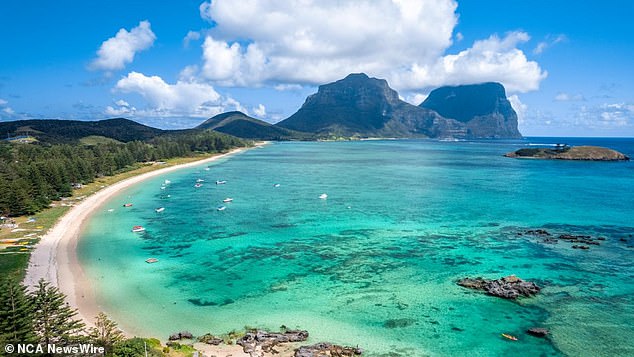 Lagoon Beach on Lord Howe Island was voted the seventh best in Australia.  Image: Mark Fitz/supplied