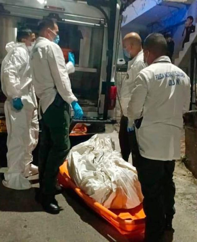 Medellín law enforcement officers recovered the body of Isabella Mesa from the home of her soldier boyfriend Sebastián Villegas on Sunday evening