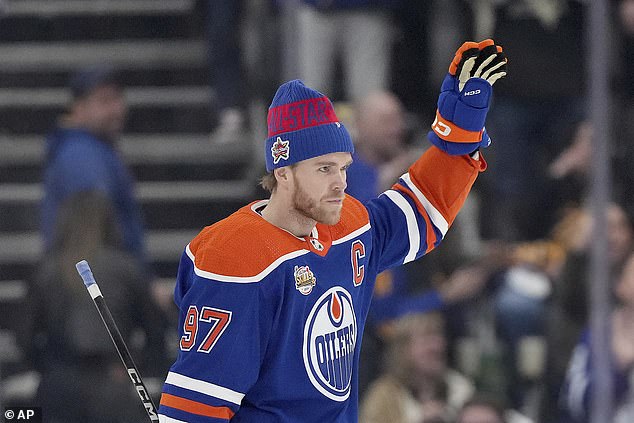 McDavid, a Toronto-area native, greeted the crowd in an All-Star homecoming of sorts