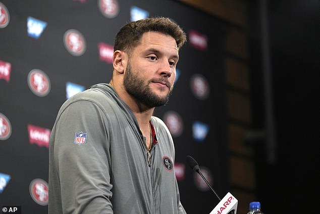 Nick Bosa said there has to be a “different level of effort, intensity and selflessness.”