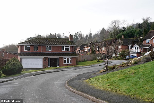 The quiet cul-de-sac with detached houses nearby (photo) was built in the 1970s on an abandoned railway line