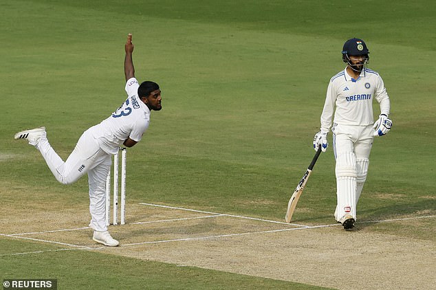 Rehan Ahmed would dismiss Bumrah later in the morning, his third wicket of the match