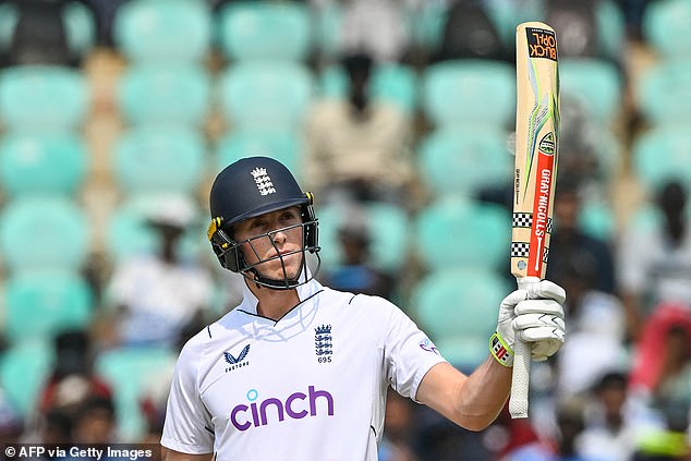 Zak Crawley stepped into the middle for England and hit 74 runs before being dismissed