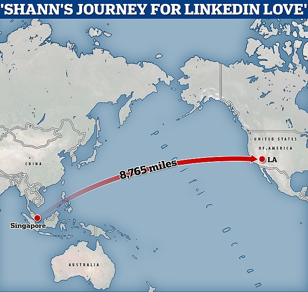 After getting to know the fellow FinTech professional for a few months, Shann took the plunge and moved 8,000 miles to the US to be with him, adding that she was 