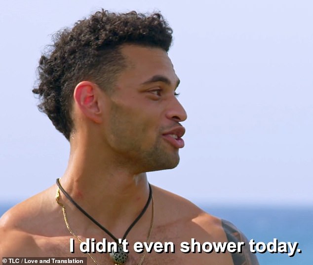 Kahlil proudly reveals that he hasn't showered after Jhenyfer reveals him as the best smelling one